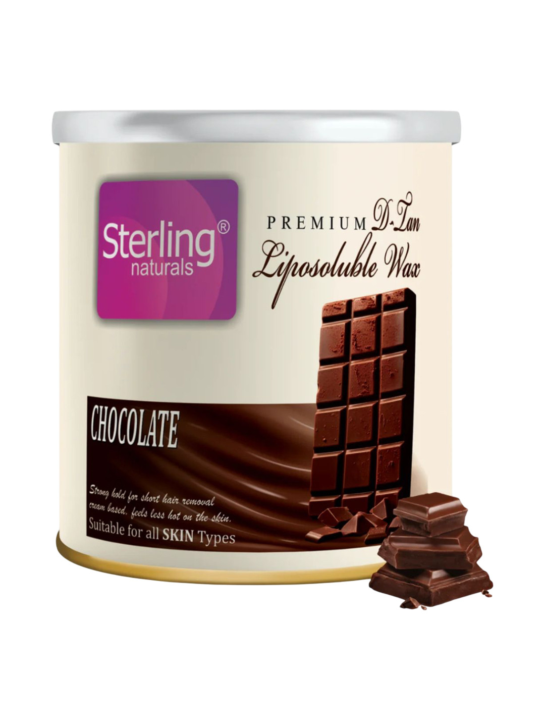 Sterling Naturals Women Wax Gentle on Skin Ideal for All Skin Types D Tan Formula 700g