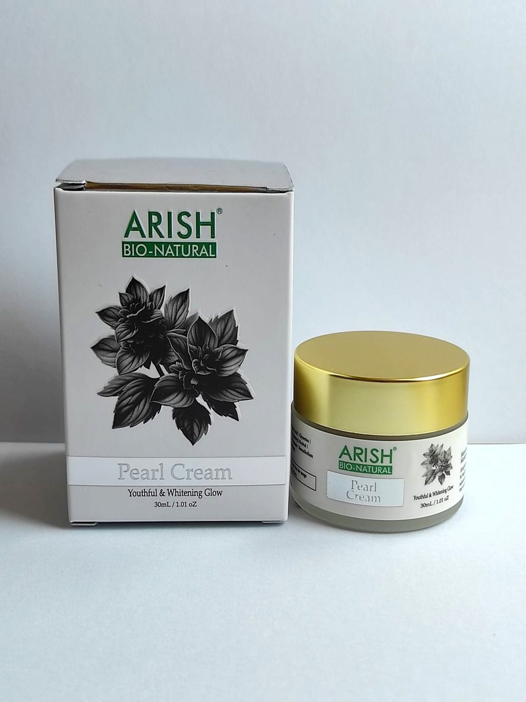ARISH BIO-NATURAL Pearl Cream For Youthful Glow - 30 ml