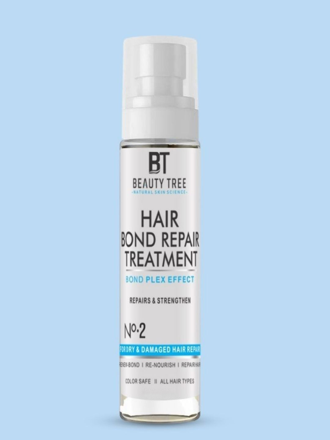 Beauty Tree Hair Bond Repair Treatment Bond Plex Effect For Dry & Damage Hair - 100 ml