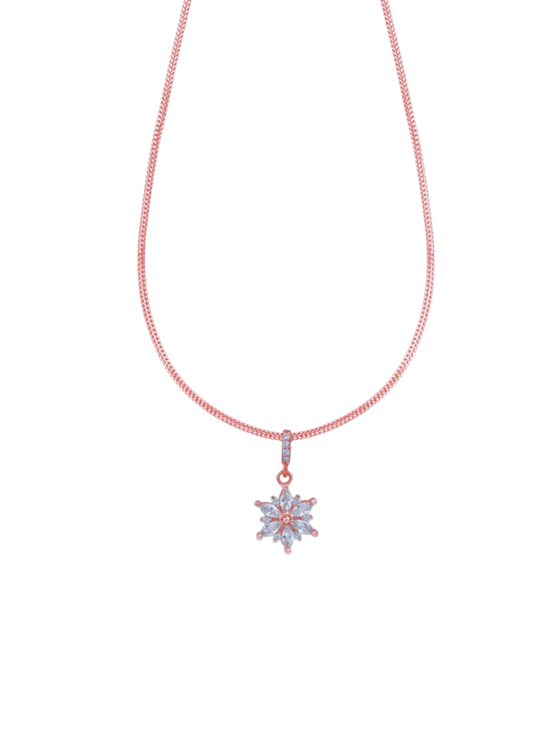 Bhima Jewels 92.5 Sterling Silver Designer Flower Pendant