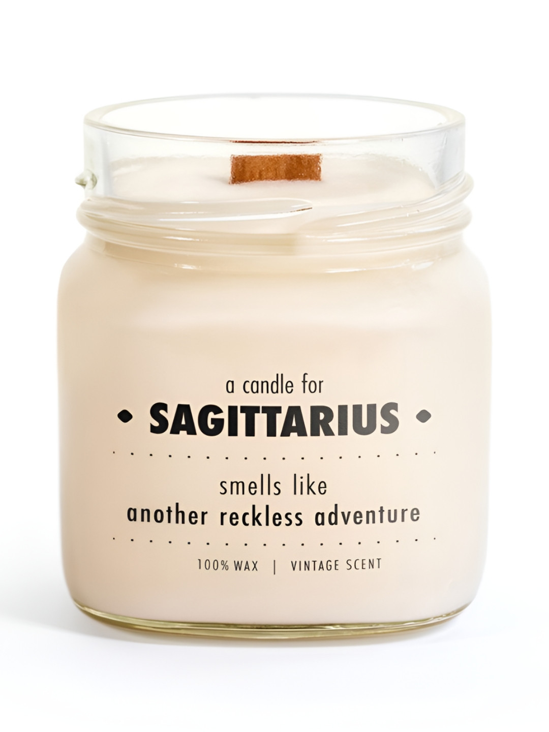 Aromatic Fables for the Adventurous Fire Sign Sagittarius Zodiac Vintage Scent Jar Candles