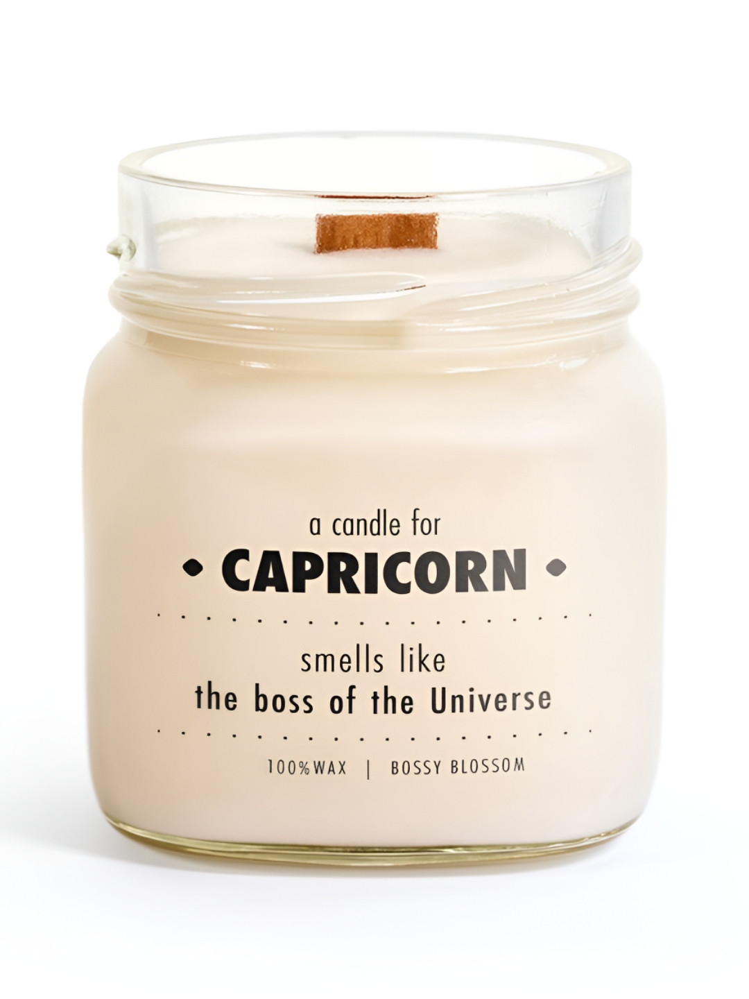 Aromatic Fables for Ambitious Souls Capricorn Astrology Bossy Blossom Jar Candles