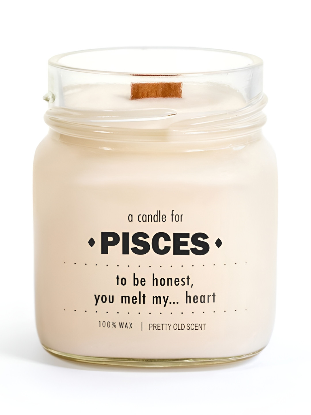 Aromatic Fables For the Intuitive Soul Pisces Astrology Pretty Old Scent Jar Candles