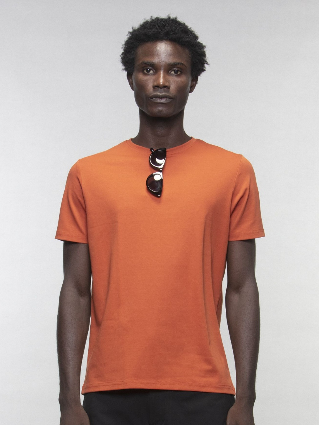 LOVE PANGOLIN Crew Neck Short Sleeves Cotton T-Shirt