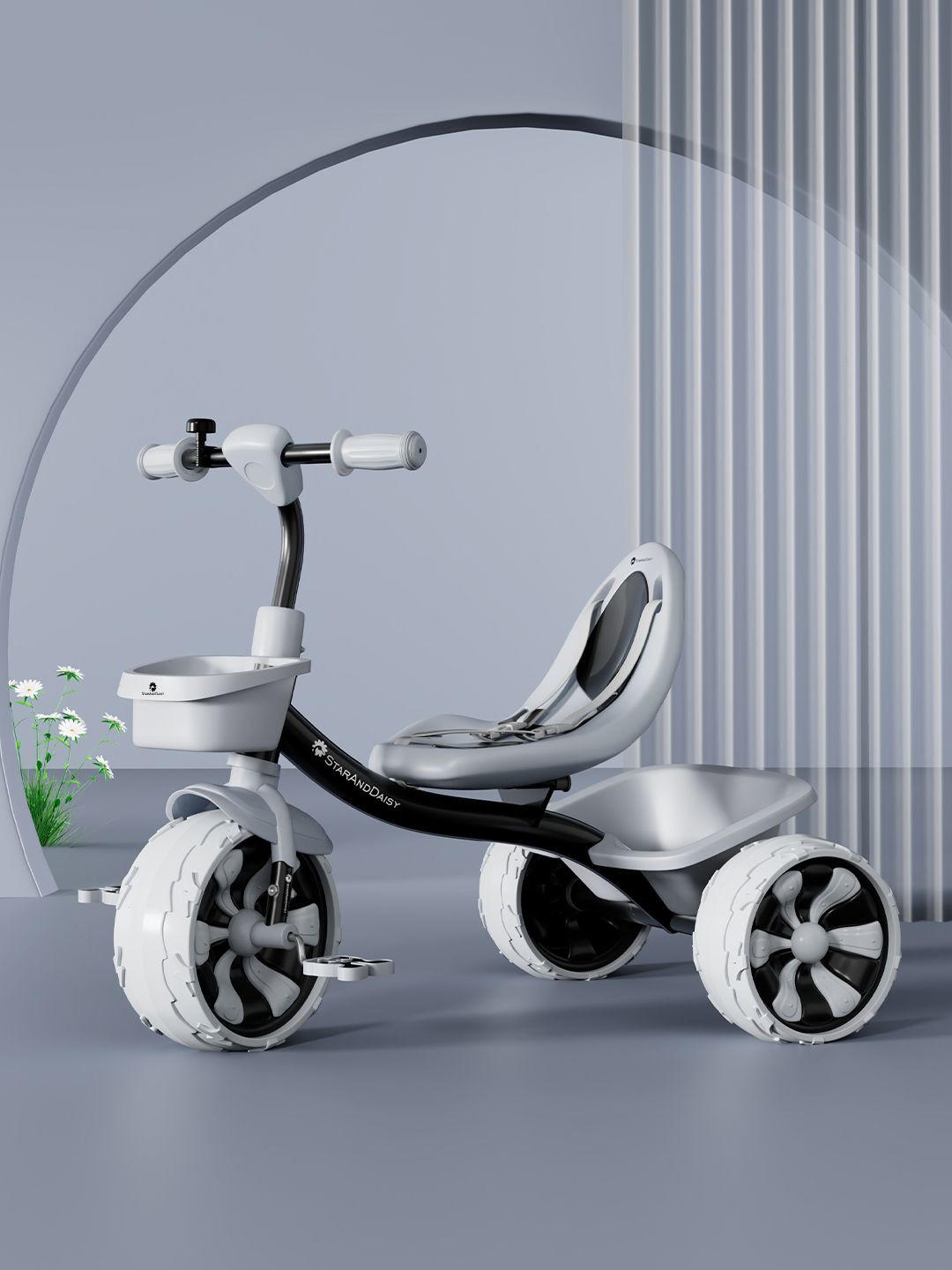 StarAndDaisy Kids Stable & Smooth Tricycle Ride On Vehicle