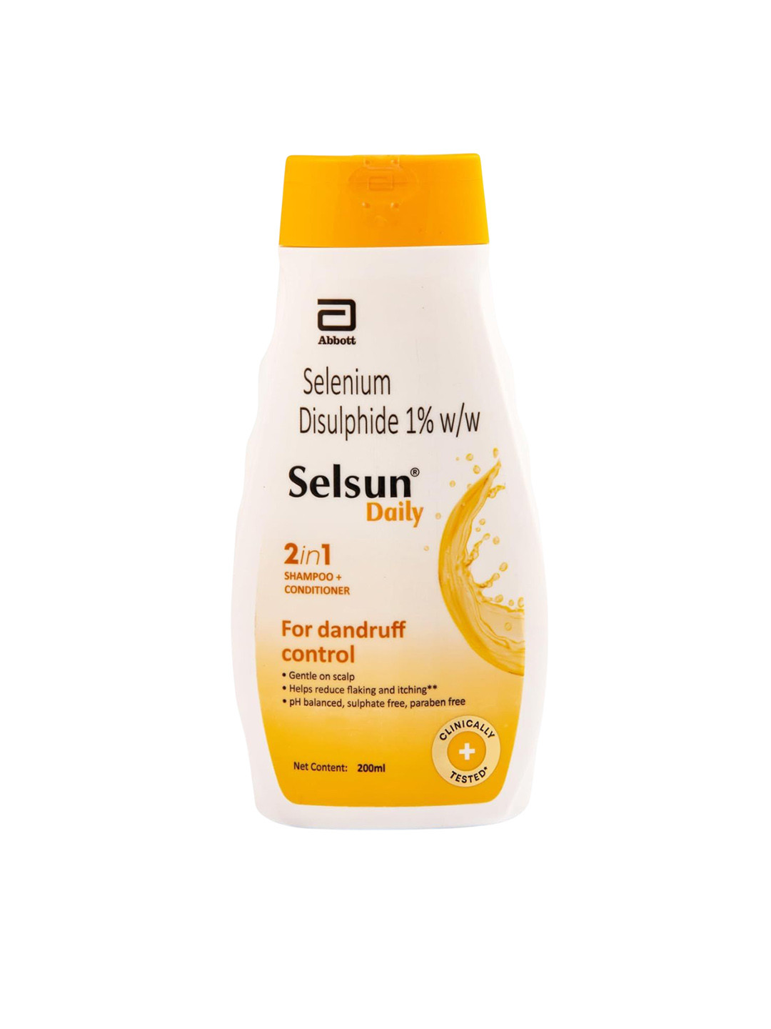 Selsun 2-in-1 Anti-Dandruff Shampoo + Conditioner for Dry Scalp - 200 ml