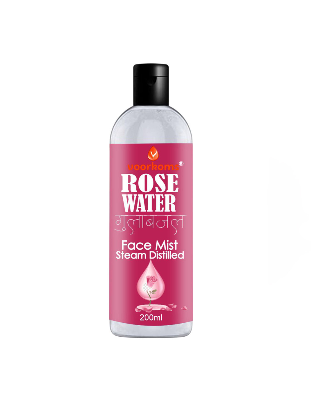 VOORKOMS Rose Water For Pore Reduction - 200 ml