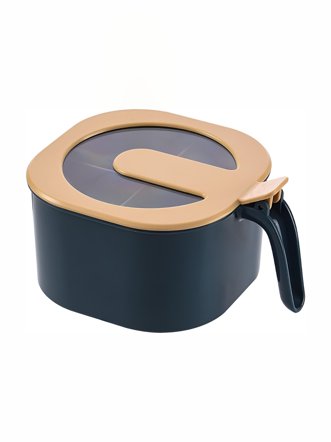 We3 Blue And Peach Easy to Clean Spice Box