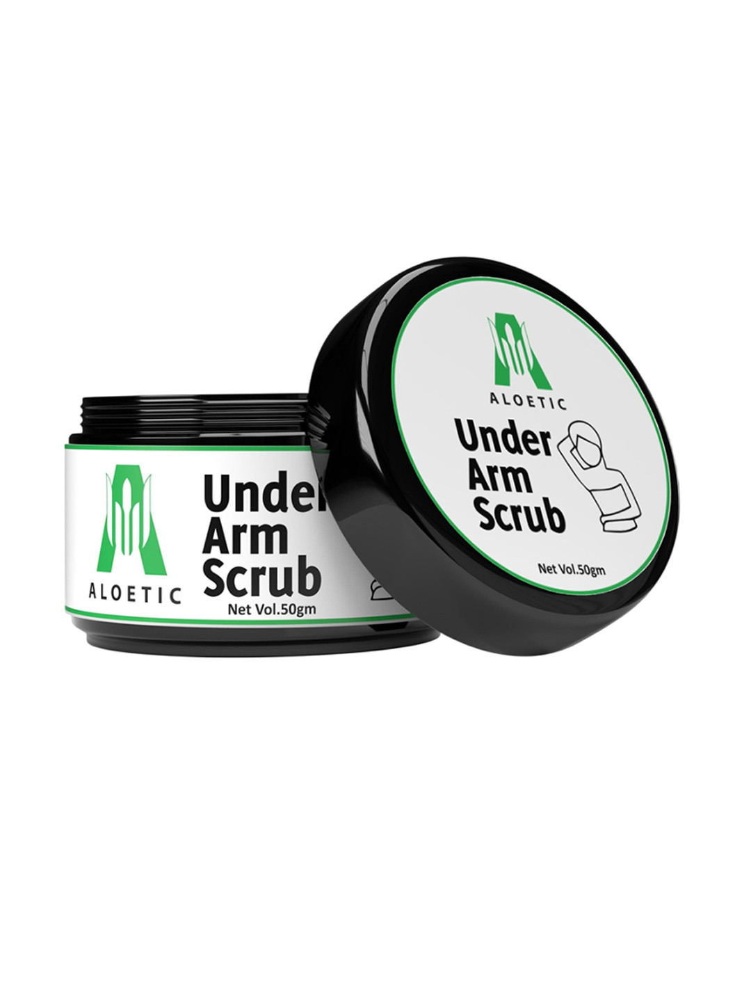 ALOETIC Under Arm Scrub With Rosemery Essential Oil For Nourishment - 50 g