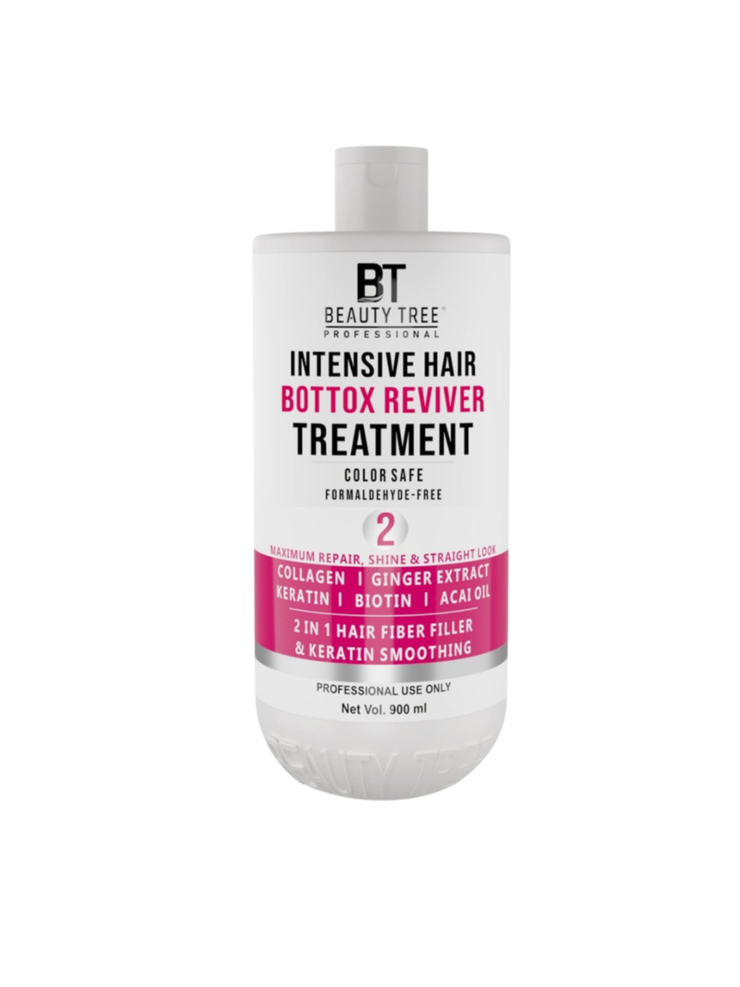 Beauty Tree Intensive Hair Botox Reviver Professional Hair Treatment - 900 ml