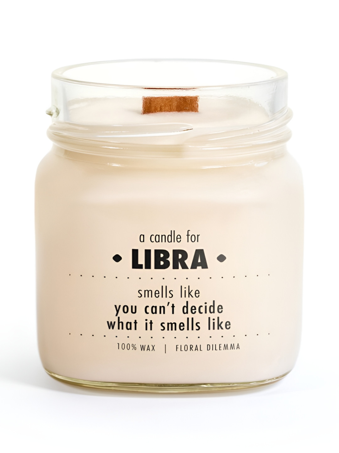 Aromatic Fables for the Balanced Star Sign Libra Astrology Floral Dilemma Jar Candles