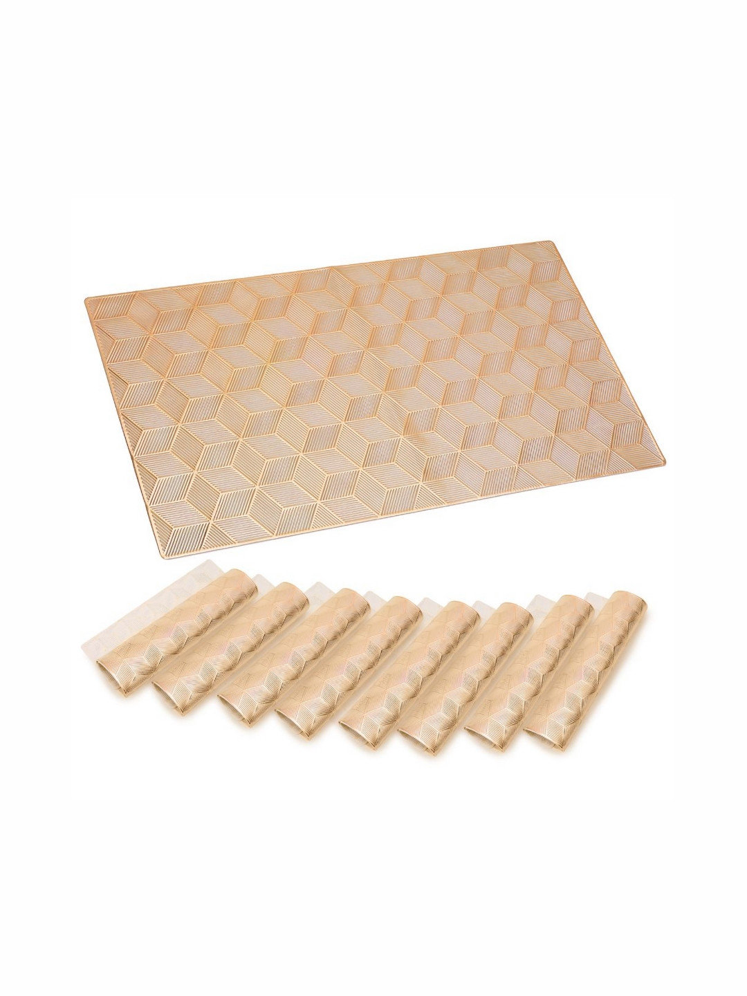 Star Weaves Set Of 8 Rectangle Table Placemats