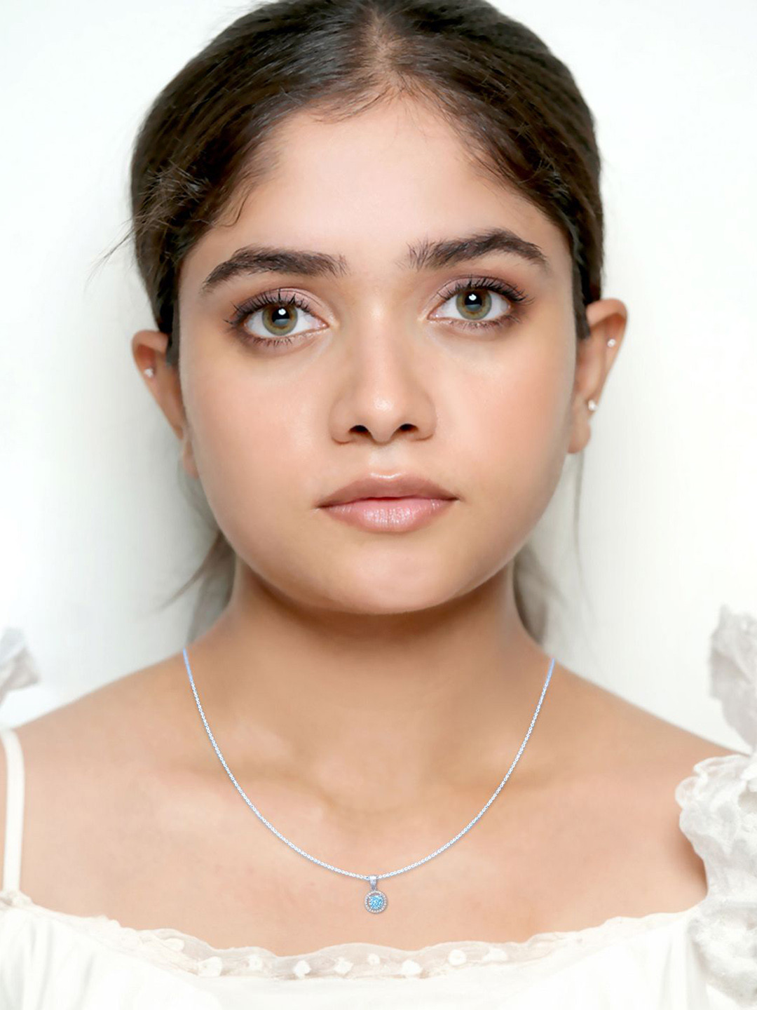 Bhima Jewels 92.5 Sterling Silver Ocean Elegance Pendant