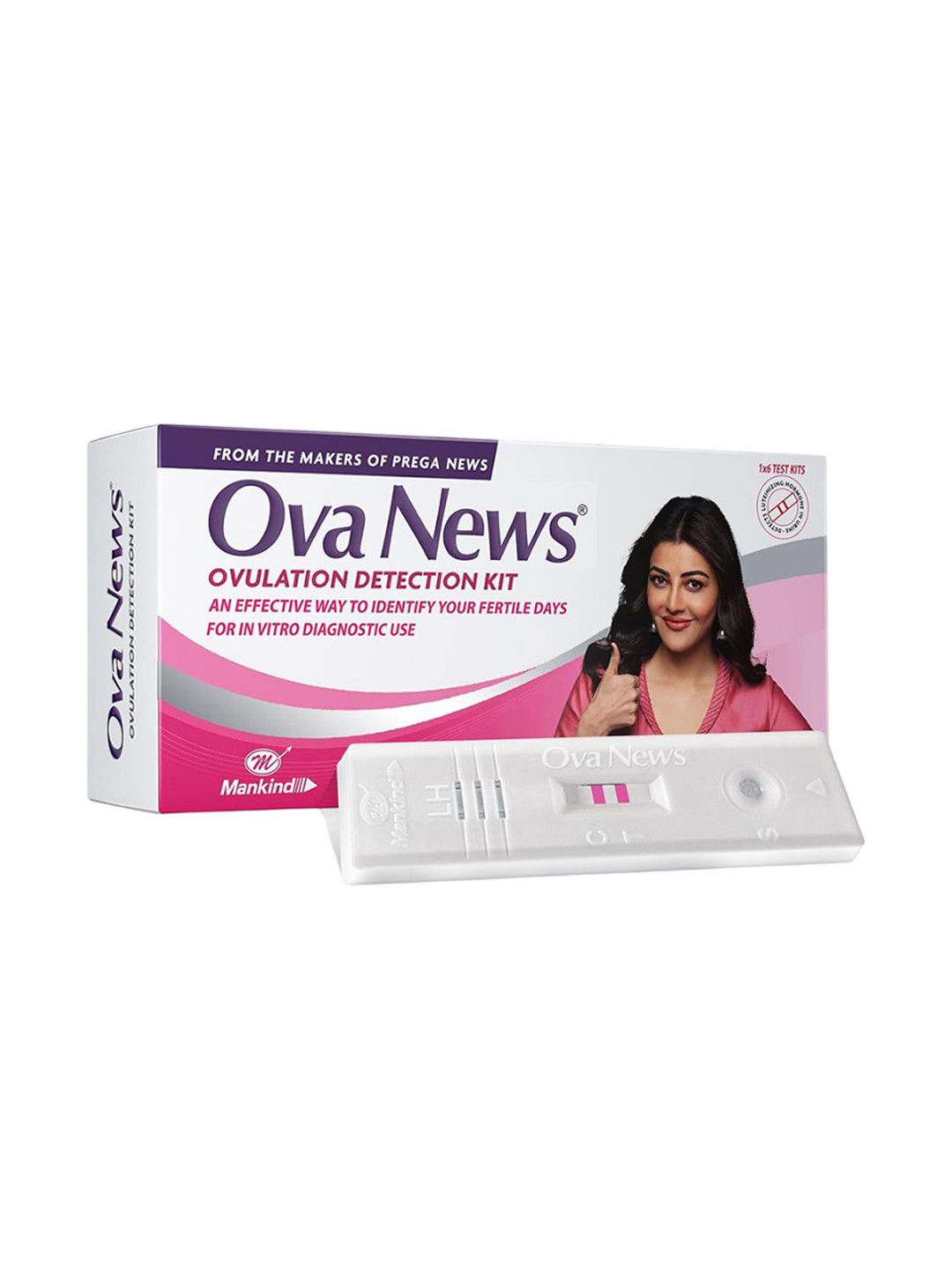 Prega News Ova News Ovulation Detection Kit & One step urine HCG Pregnancy Test Kit