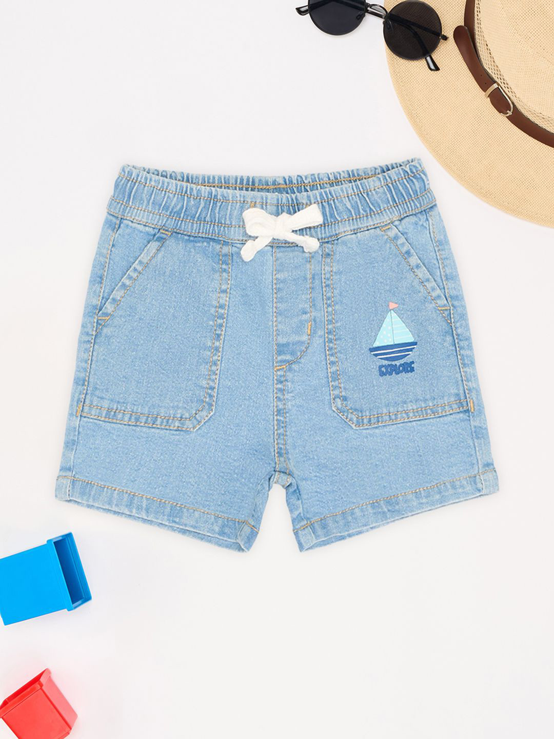 Pantaloons Baby Boys Denim Shorts