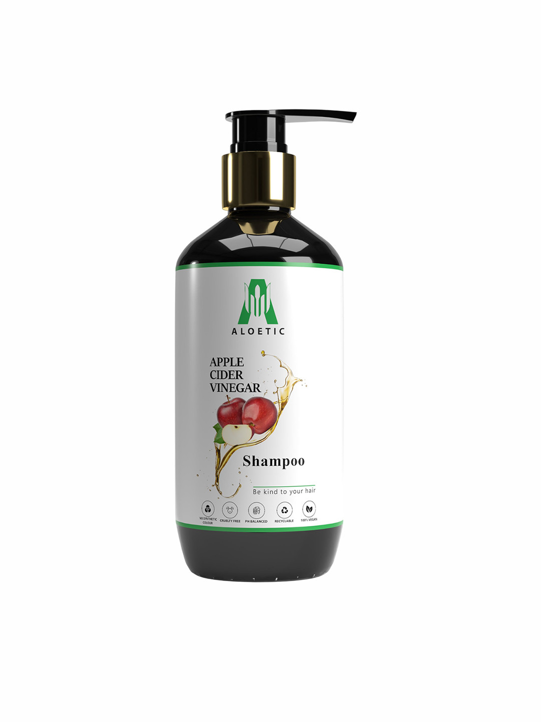 ALOETIC Apple Cider Vinegar Shampoo For Nourishment - 300 ml