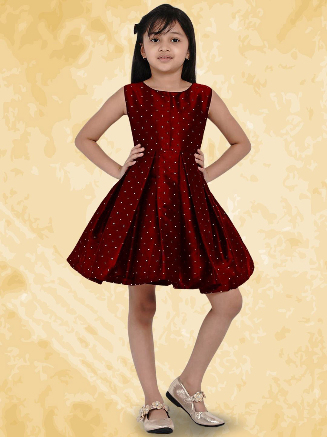 Tejam Girls Fit & Flare Dress