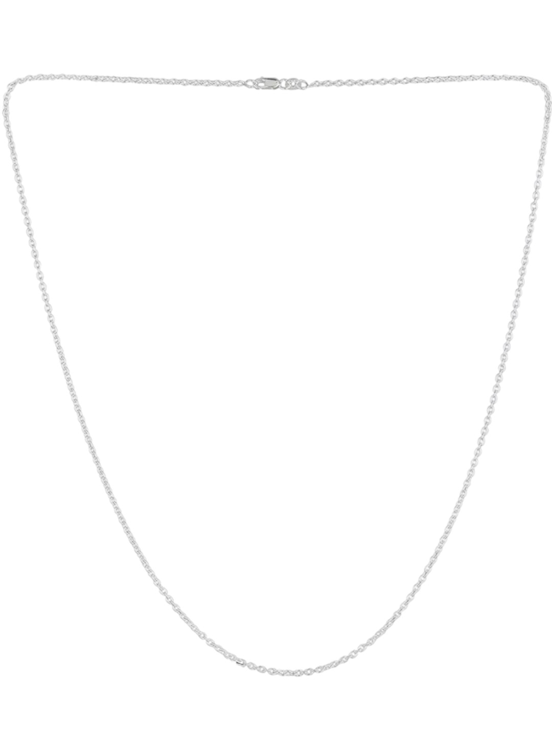 Metronaut 92.5 Sterling Silver Kartikeya Goddess Pendant with Anchor Chain