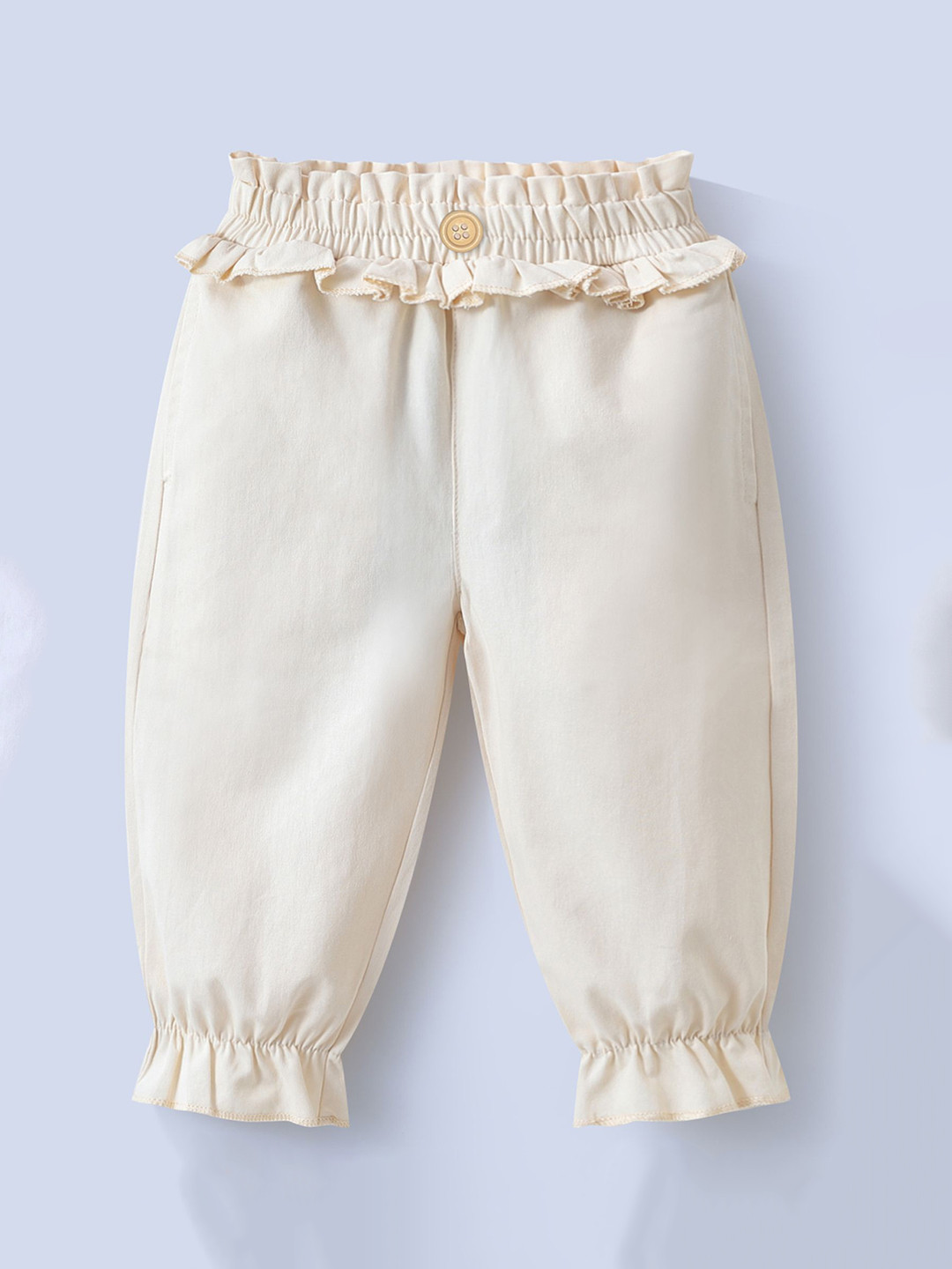 Mark & Mia Self Design Girls Trousers