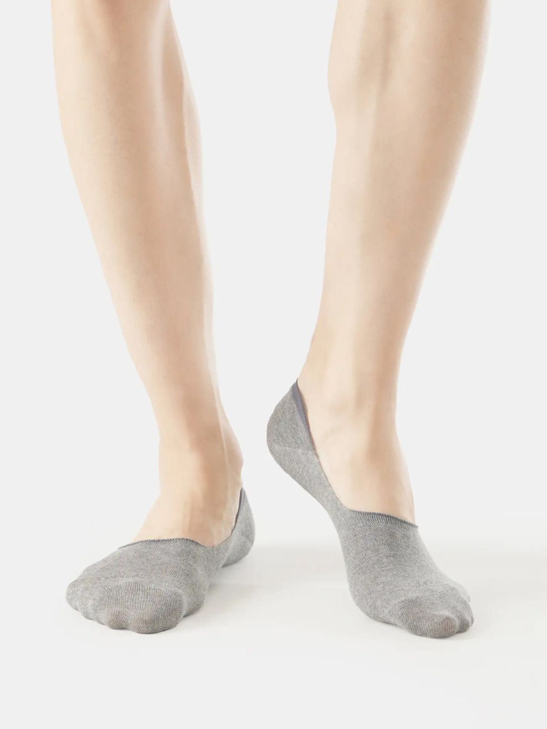 Jockey Pack of 3 Compact Cotton Elastane Stretch No Show Socks StayFresh Treatment-7099