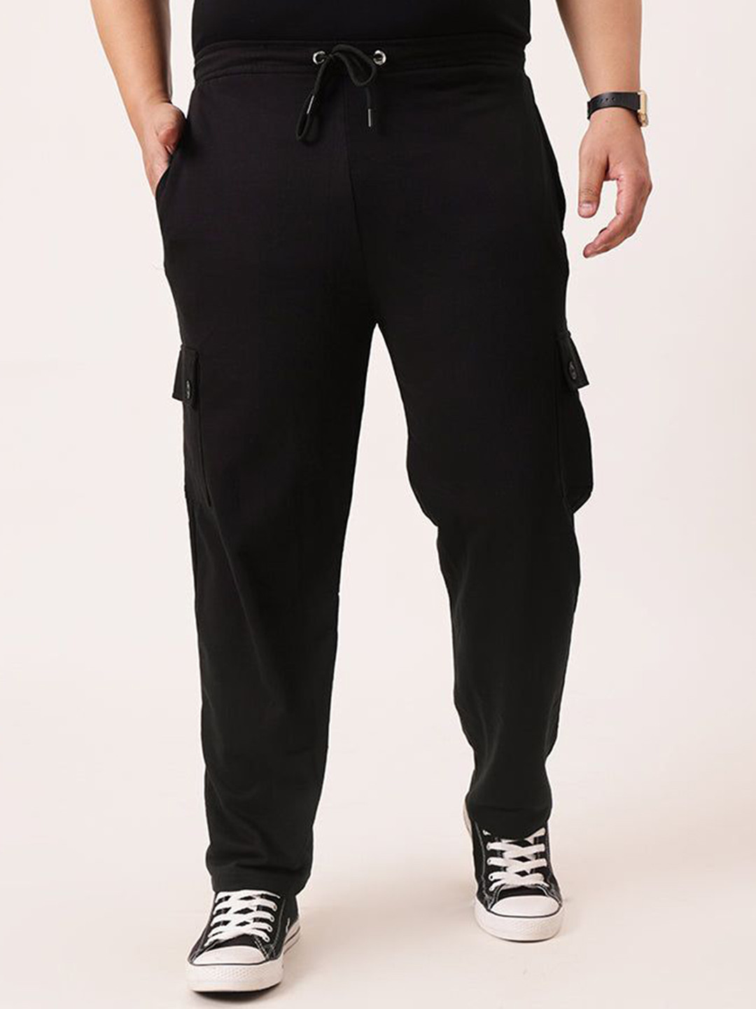 UNSTD Men Plus Size Cargo Trousers