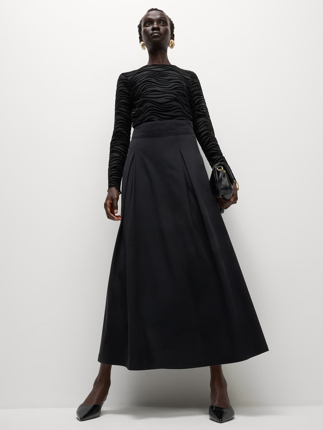 Marks & Spencer Women's Self Design Mesh Top