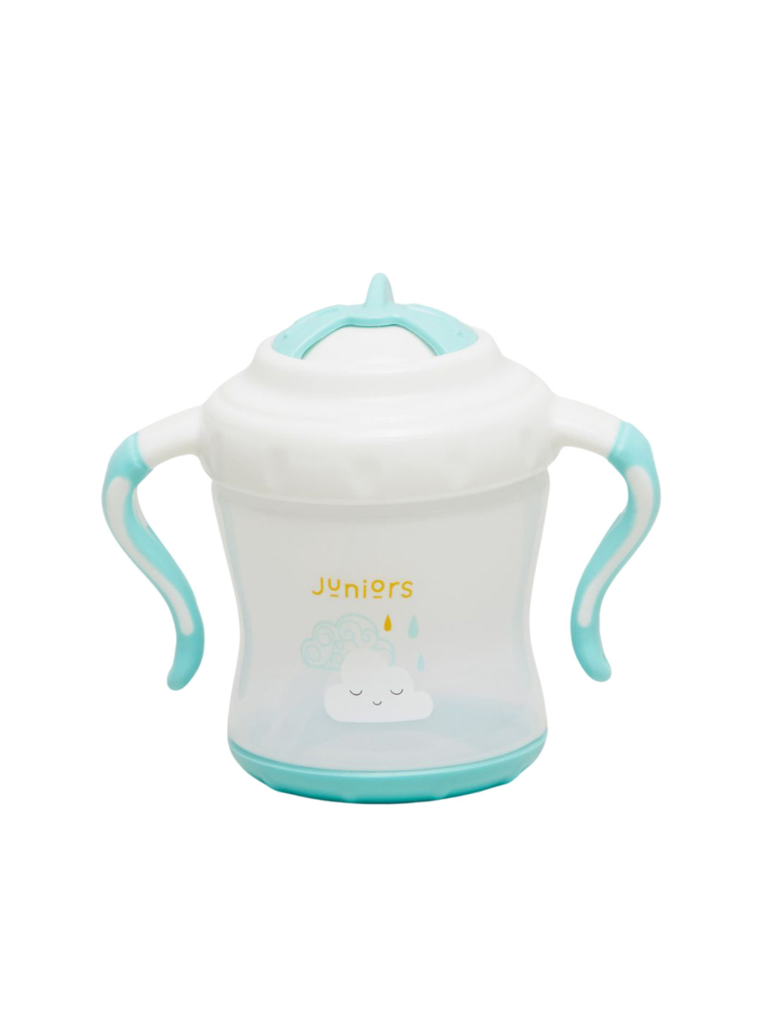 Juniors by Babyshop Kids Printed Elephant Printed Sippy Cup With Handle - 250ml