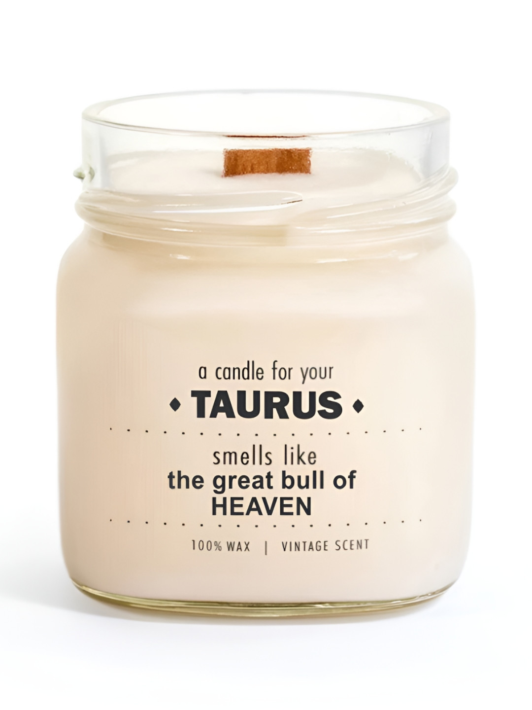 Aromatic Fables for the Steadfast Soul Taurus Astrology Vintage Scent Jar Candles