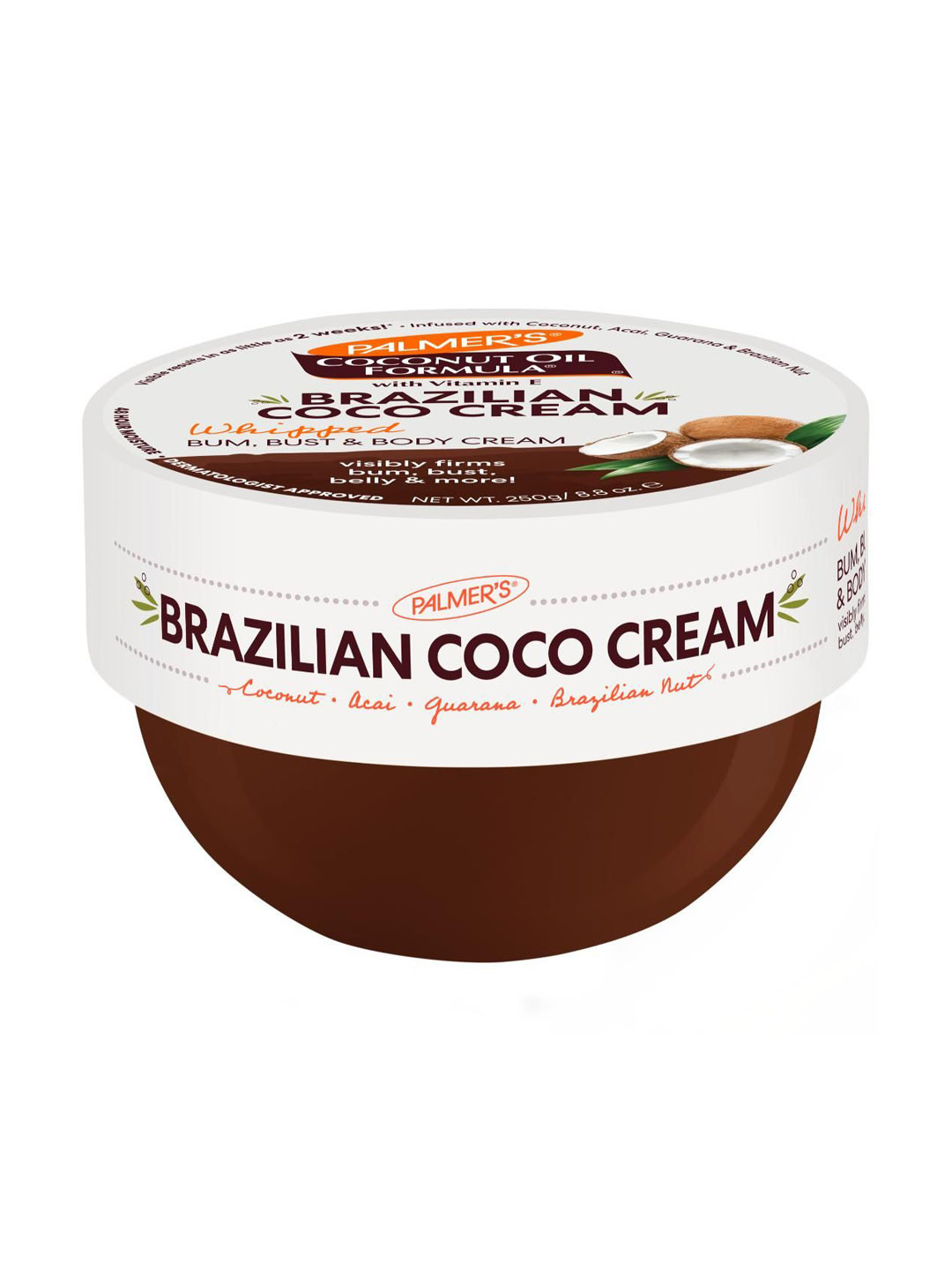 Palmer's Coconut Oil Formula Brazilian Coco Body Cream With Vitamin E For Hydration- 250 g