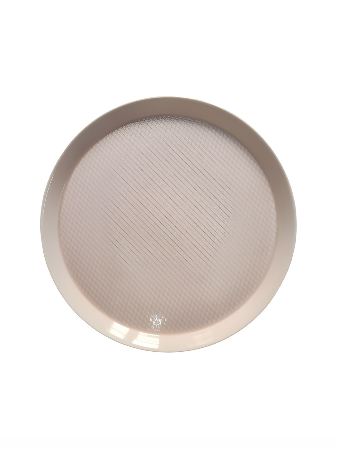 Chabby Chic Pink 4 Pieces Porcelain Dishwasher And Microwave Safe Glossy Plates