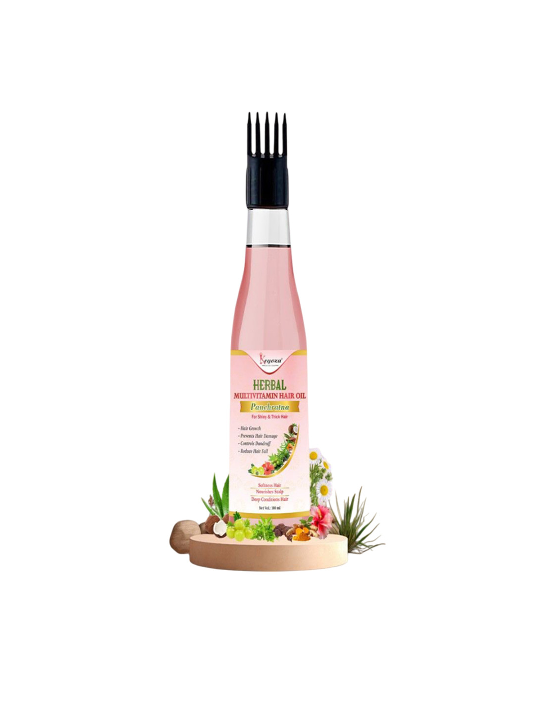 KEYOZA Multivitamin Panchratna Hair Oil For Hair Growth - 100 ml