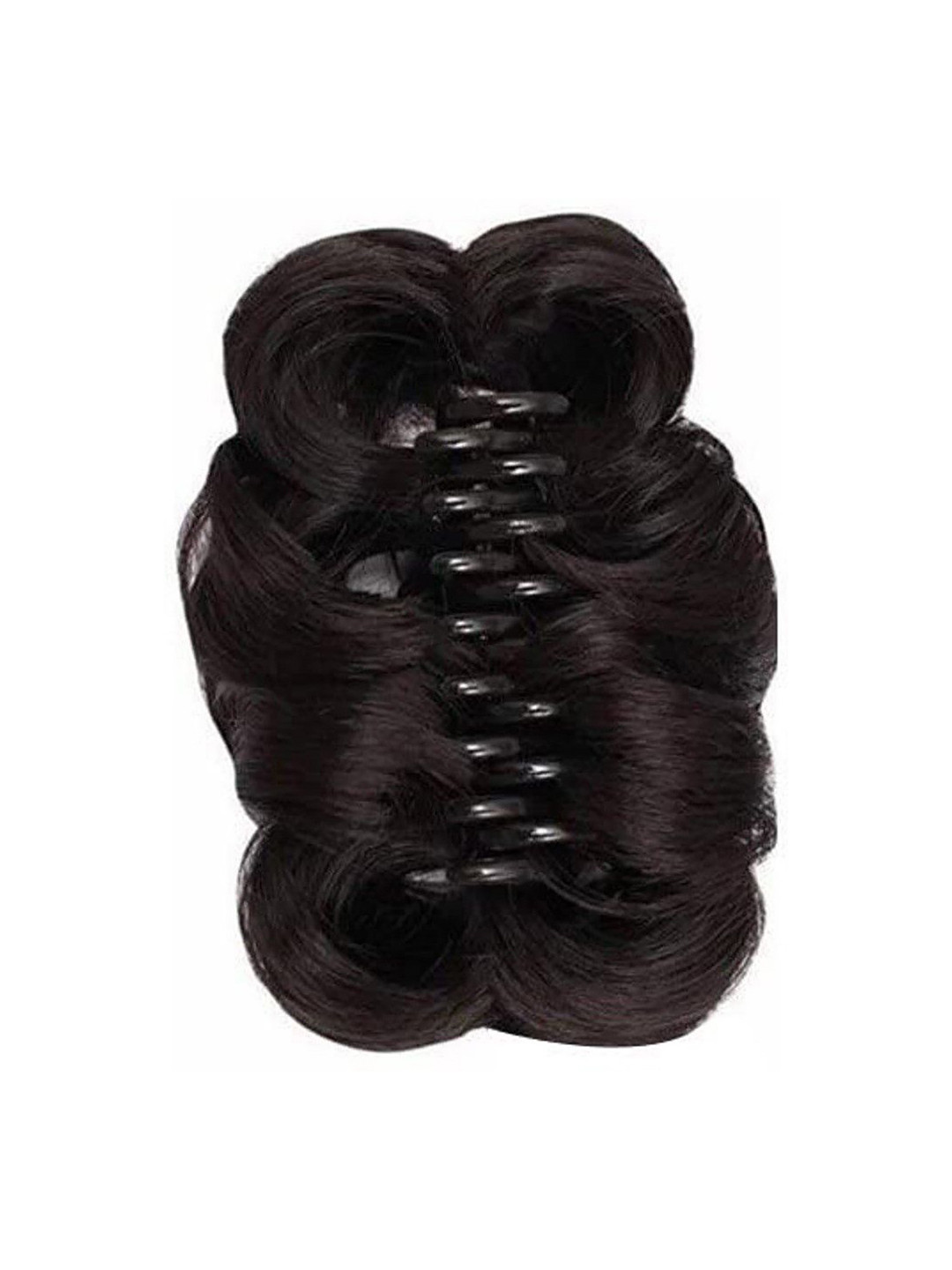 Blubby Women Bun Juda with Clutcher Fur Claw Clip