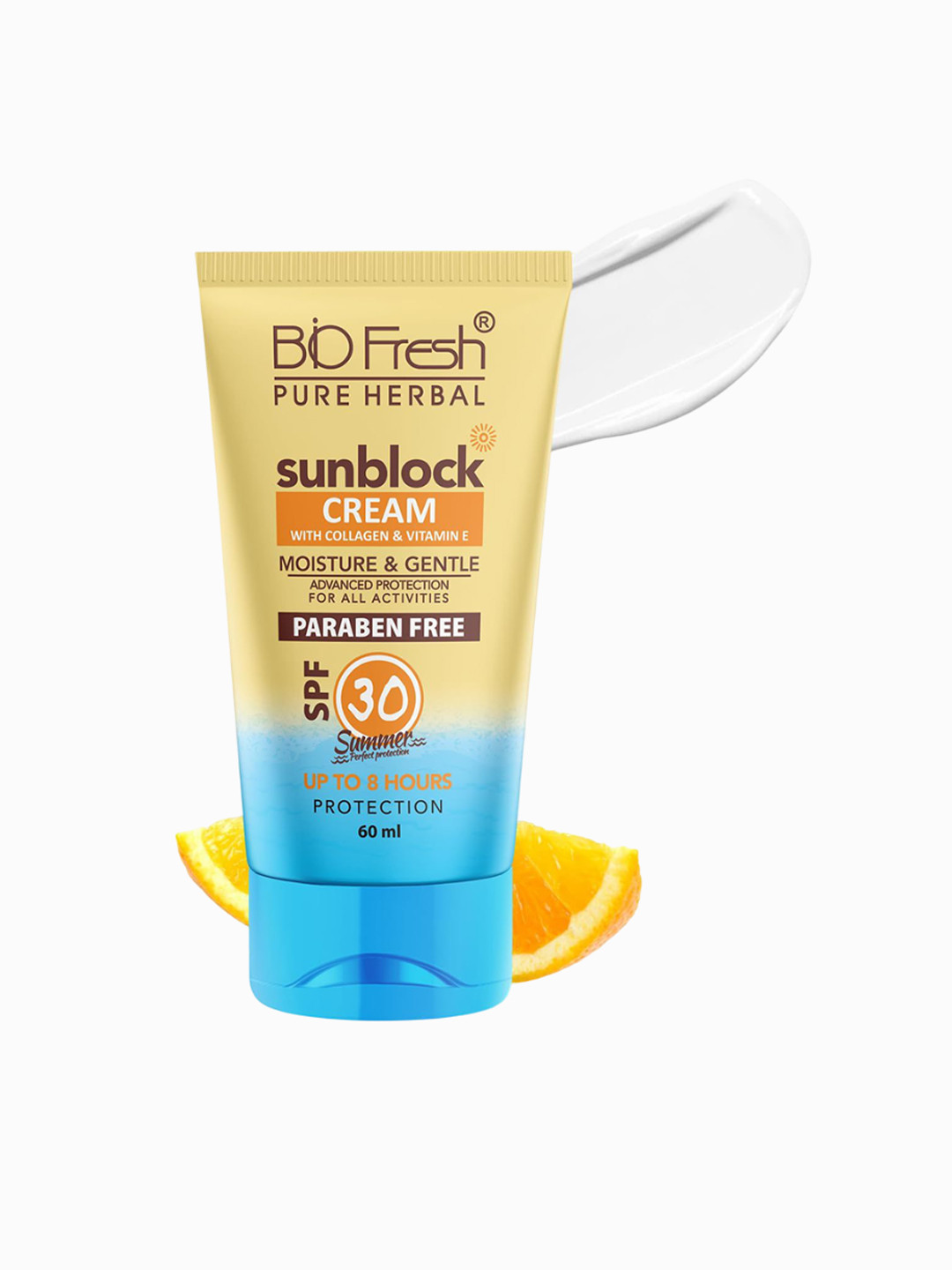 BIOFRESH SPF 30 Sunblock Cream With Collagen & Vitamin E - 60 ml