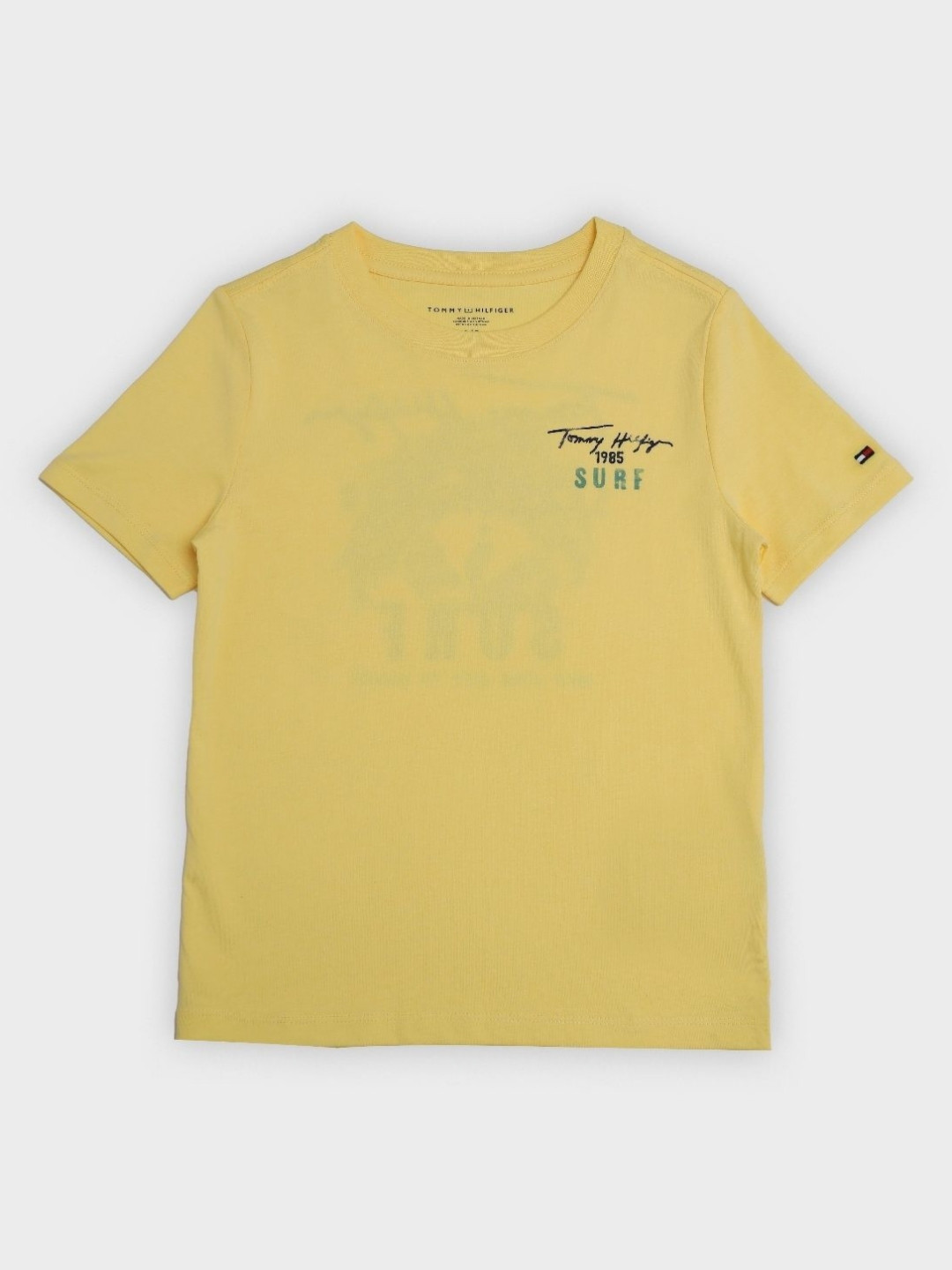 Tommy Hilfiger Outlet Collection Boys Graphic Printed Pure Cotton T-Shirt