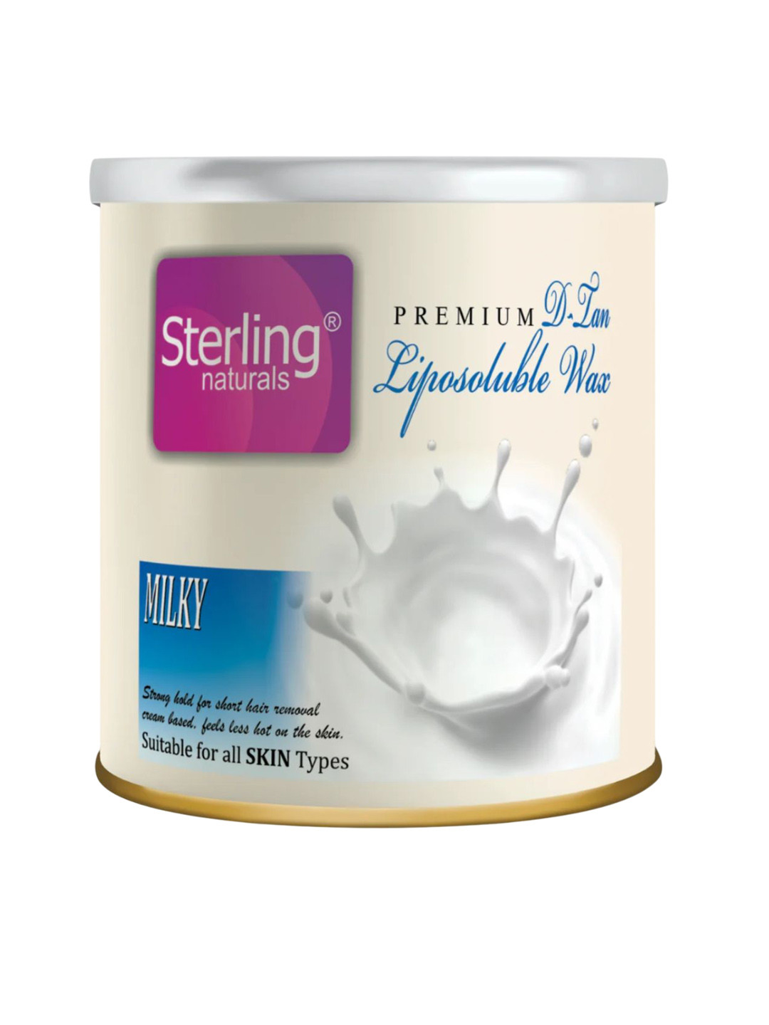 Sterling Naturals Women Wax Gentle on Skin Ideal for All Skin Types D Tan Formula 700g