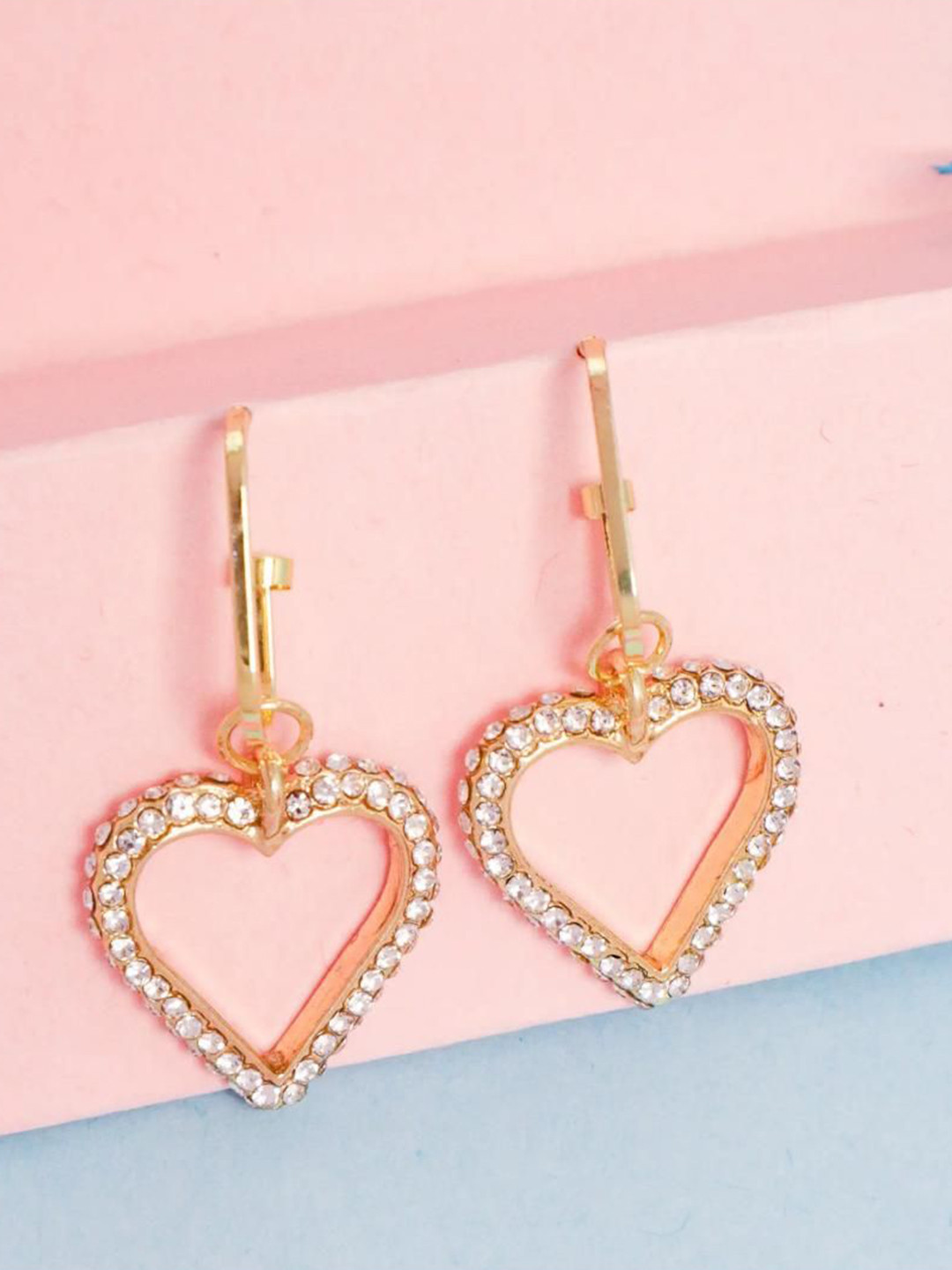 SALTY Love figure Korean Hoop Earrings