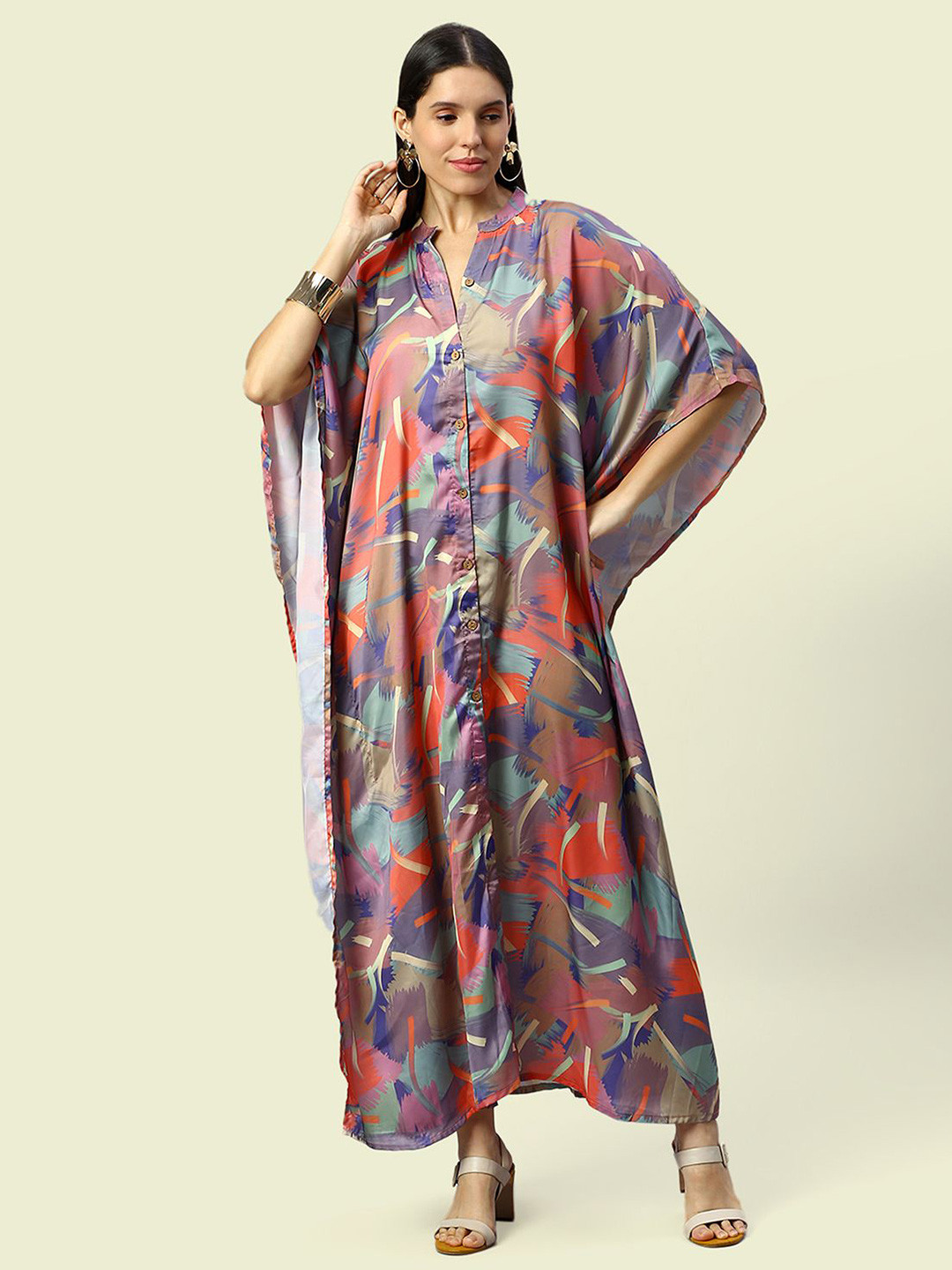 Noroke Women Kaftan Maxi Dress