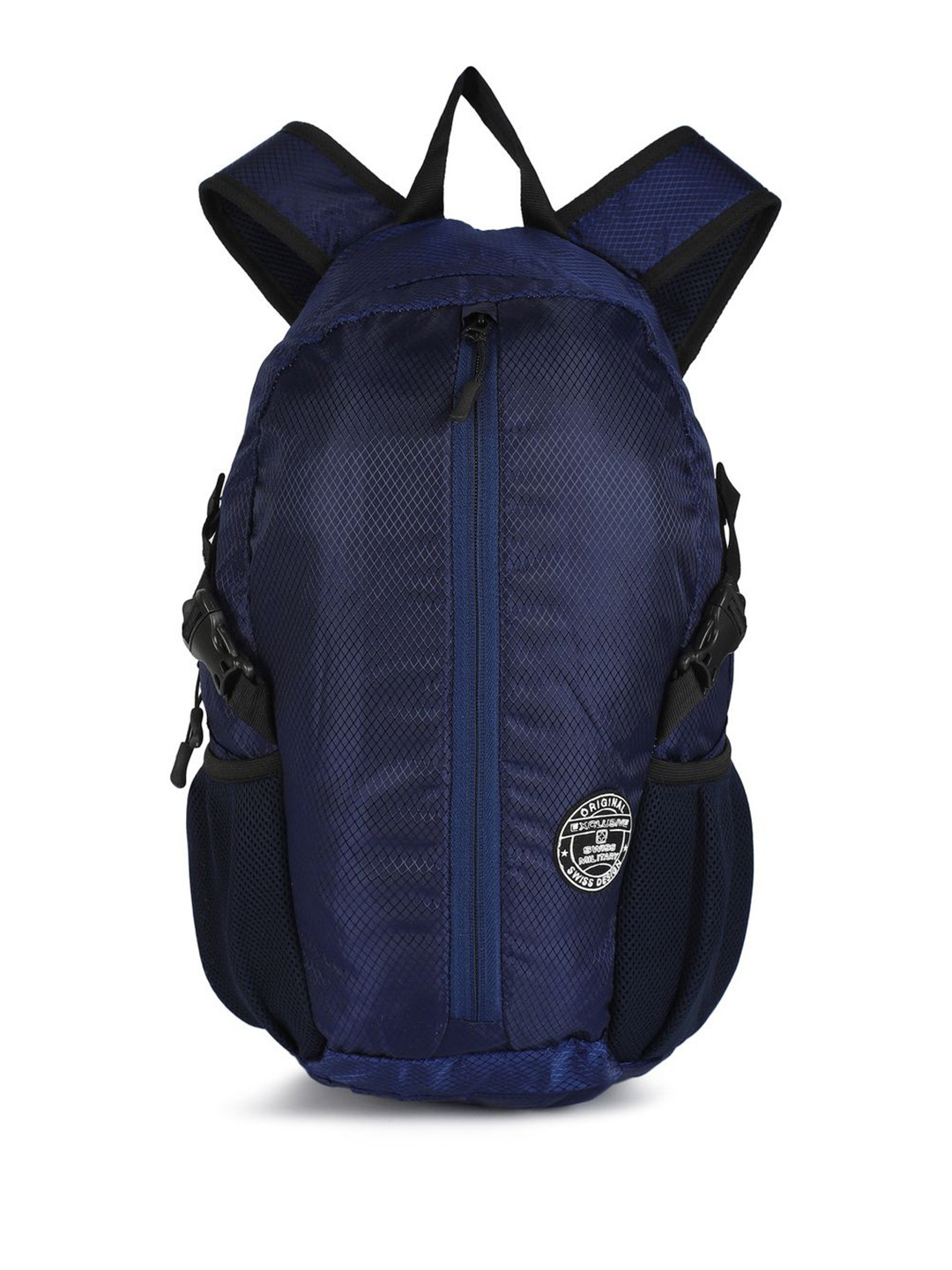 SWISS MILITARY  Lightweight Adjustable Shoulder Bottle Holders Tracker 17L Laptop Backpack