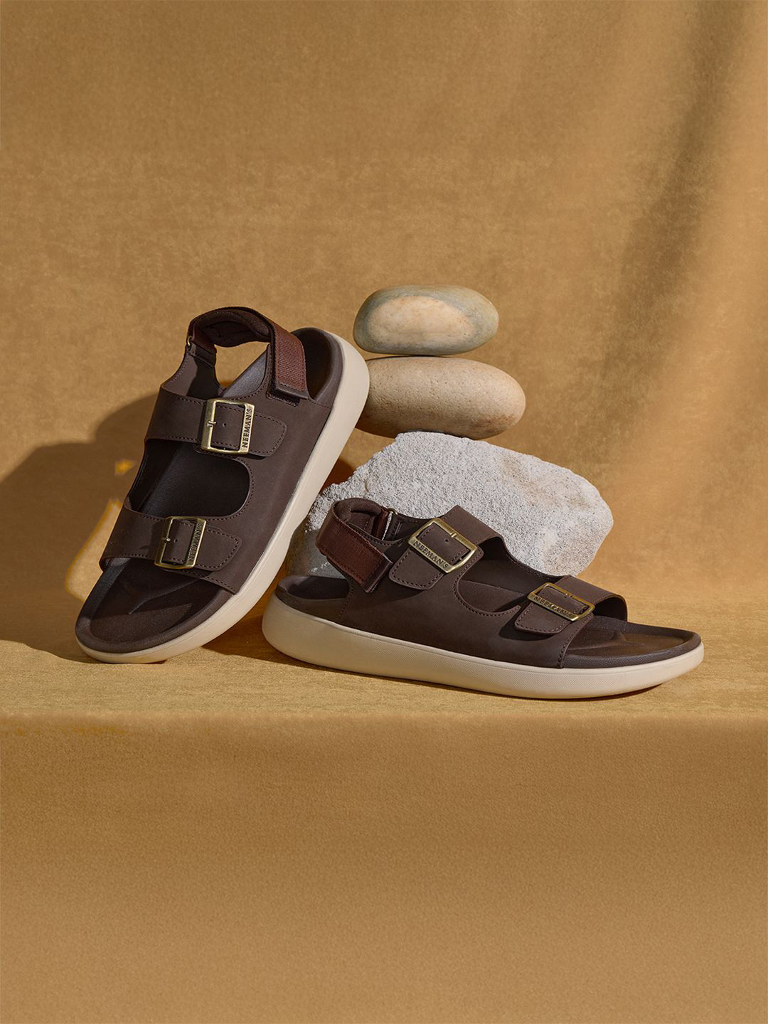 NEEMANS Purewhoosh Duo Glides Sandals For Men
