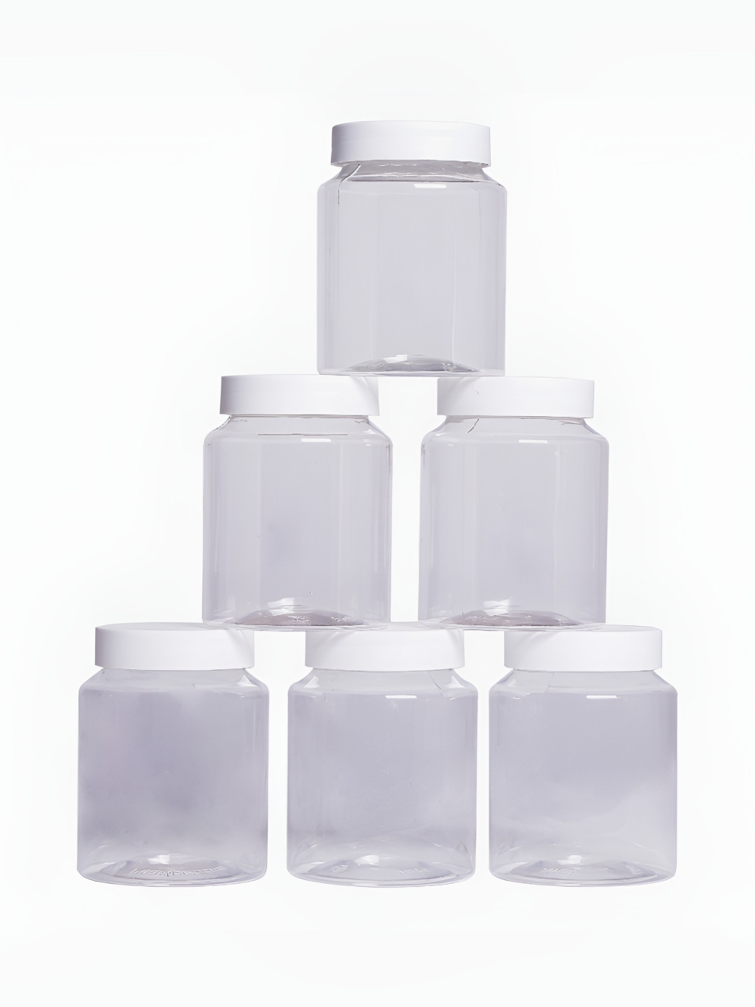 Pearlpet White 6 Pieces Leakproof & Durable Container-400g