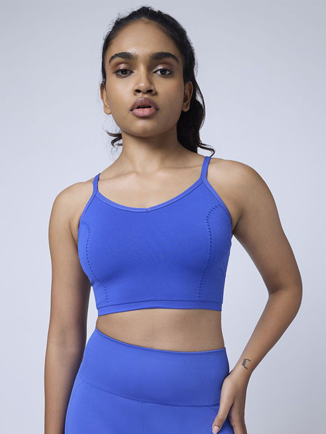 FEIER  Full Coverage Removable Padding Seamless Workout Bra