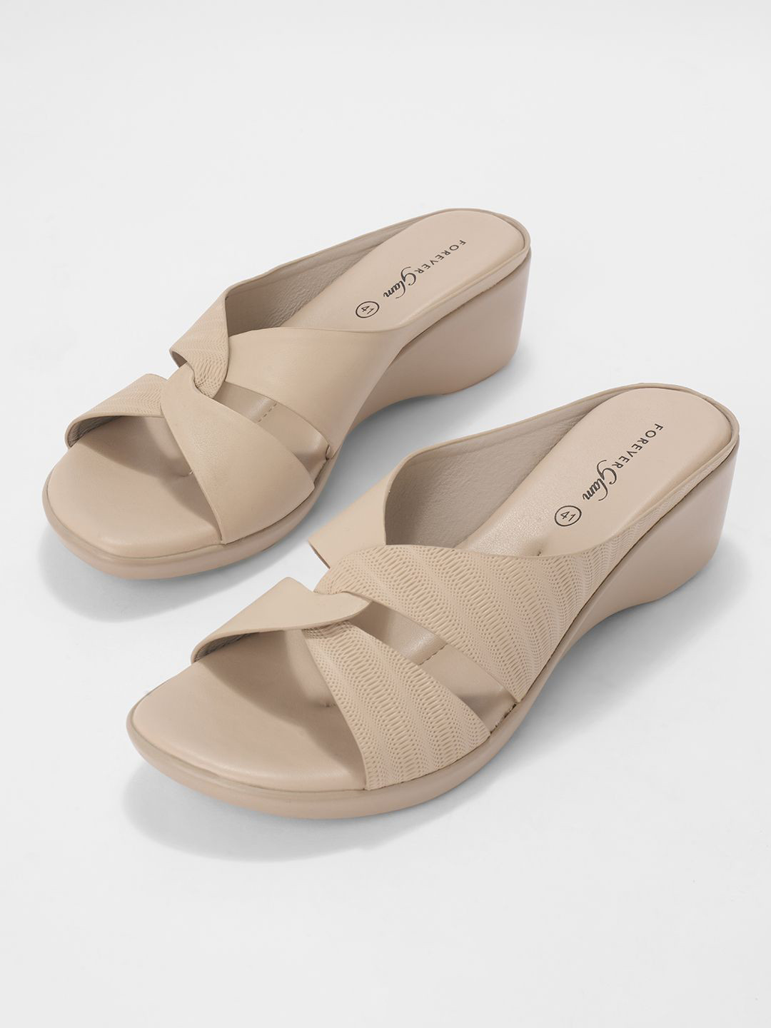 Forever Glam by Pantaloons Wedge Heeled Sandals