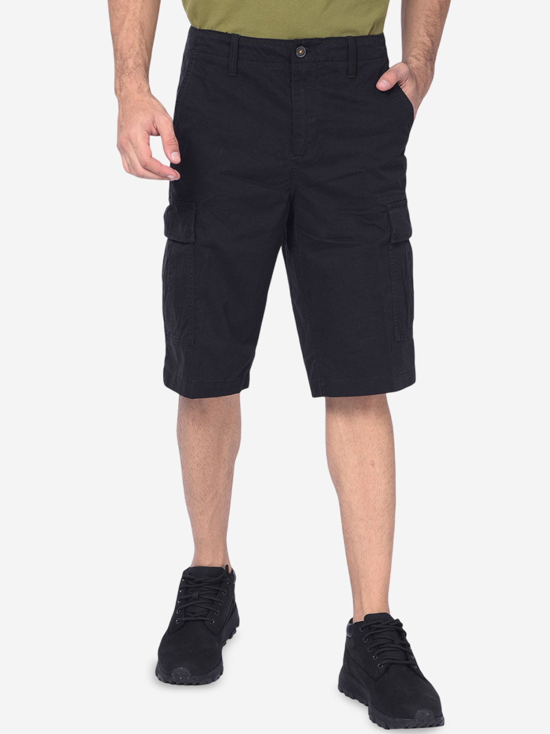 Timberland Men Relaxed Fit Outdoor Cargo Shorts