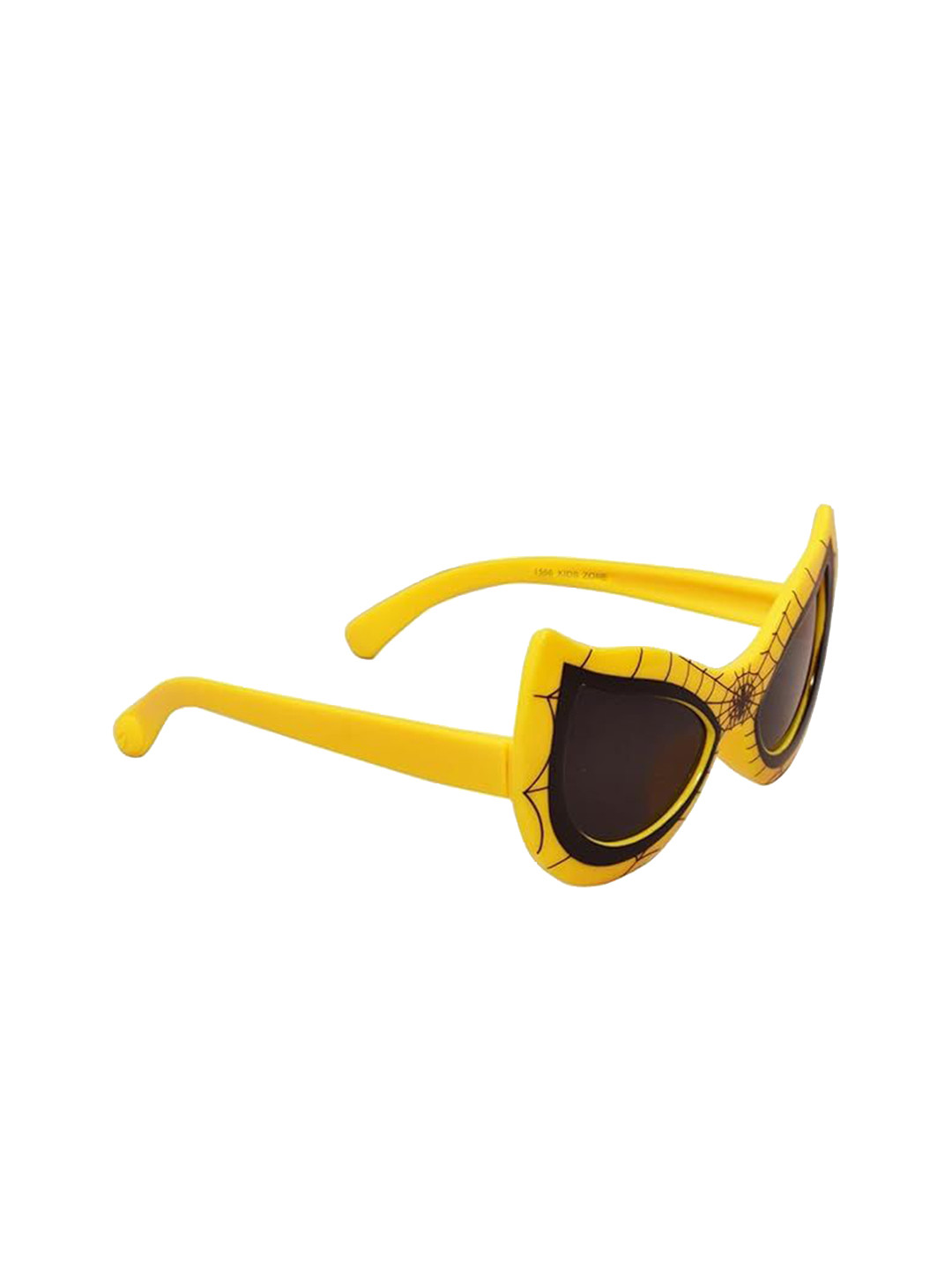 PIRASO Unisex Kids Sports Sunglasses with UV Protected Lens SPIDER MAN YELLOW
