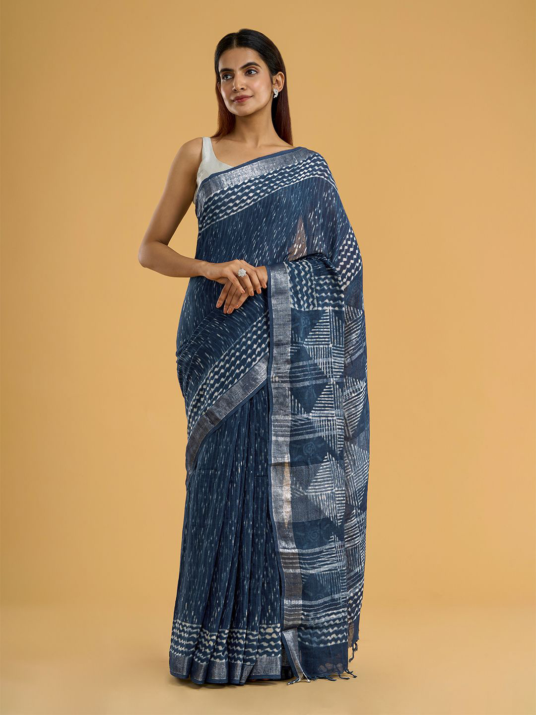 TEEJH Sapphire Mist Saree