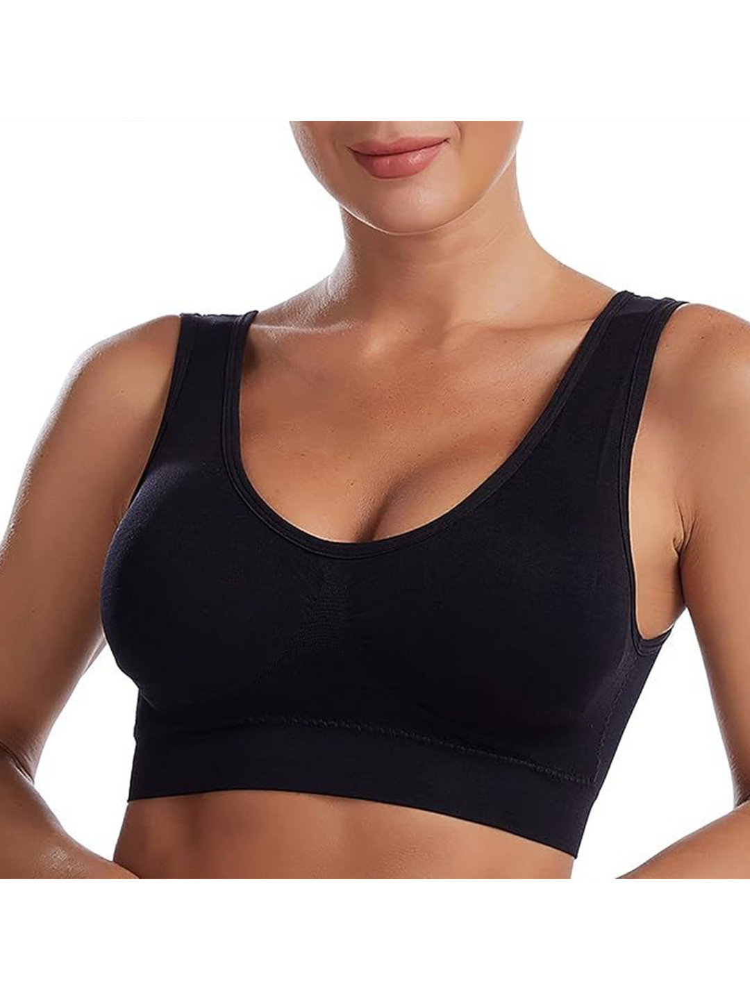 BRACHY Seamless Anti Bacterial Full Coverage Wirefree T-Shirt Bra