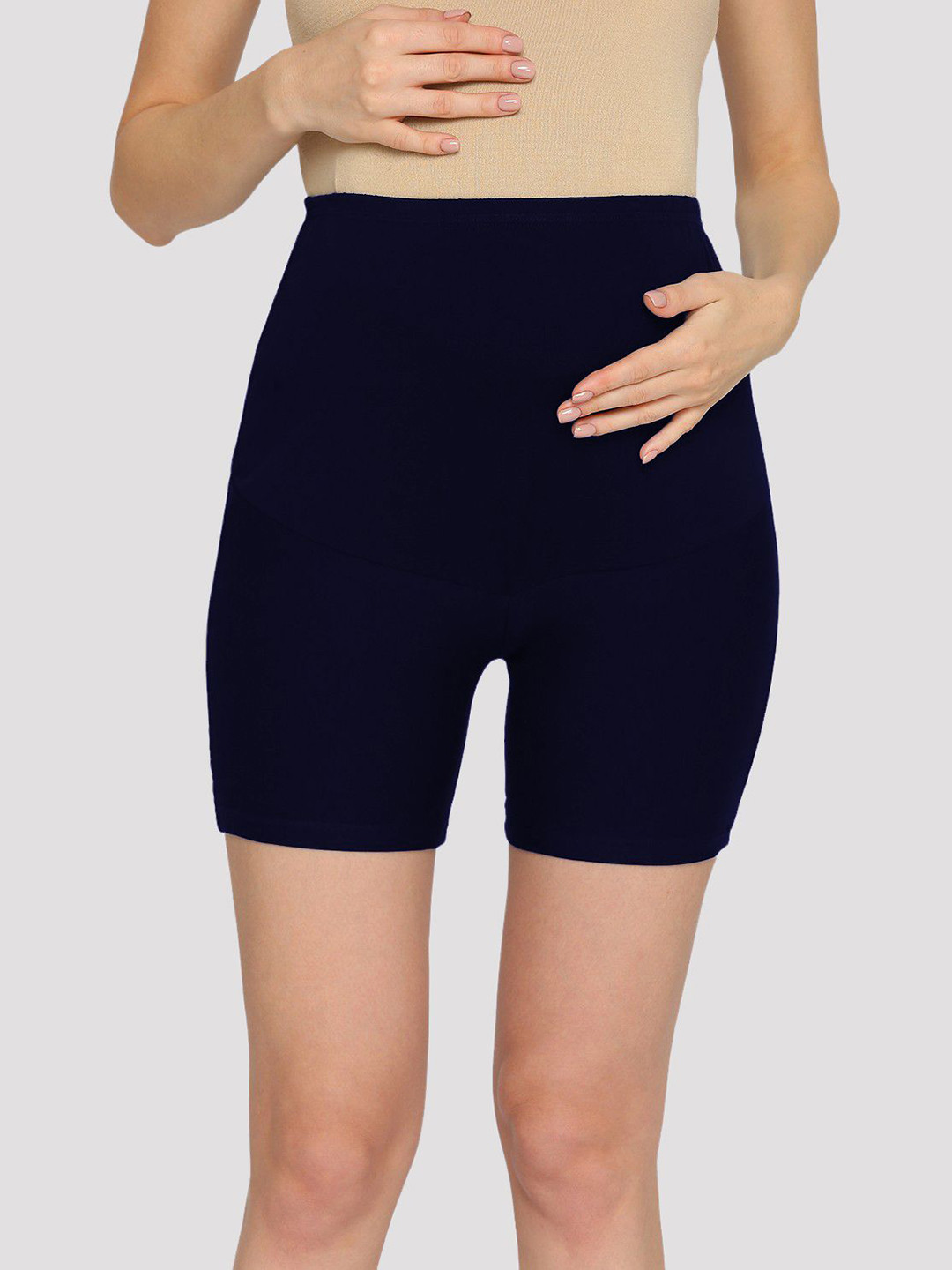 Evamomies High-Rise Maternity Briefs EVA004-NavyBlue-PK1