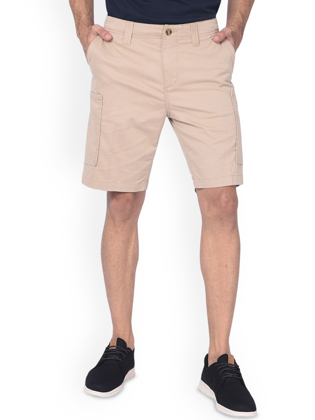 Timberland Men Mid-Rise Regular Fit Cotton Shorts