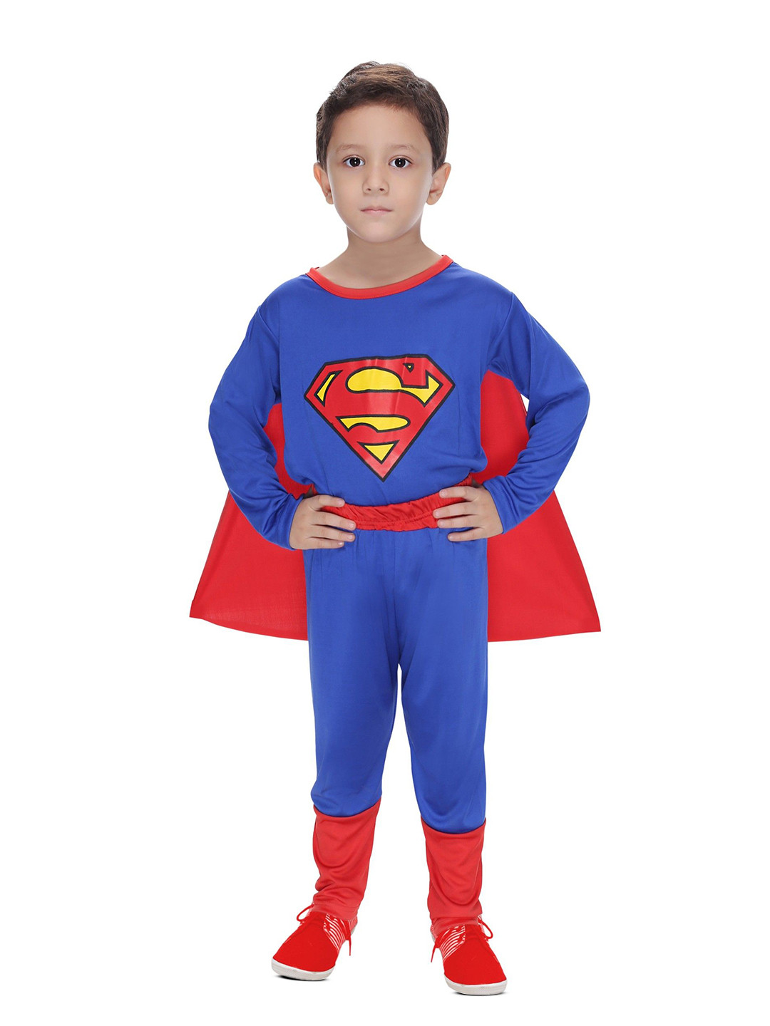 Smuktar garments Kids Printed Super Man T-shirt With Trousers