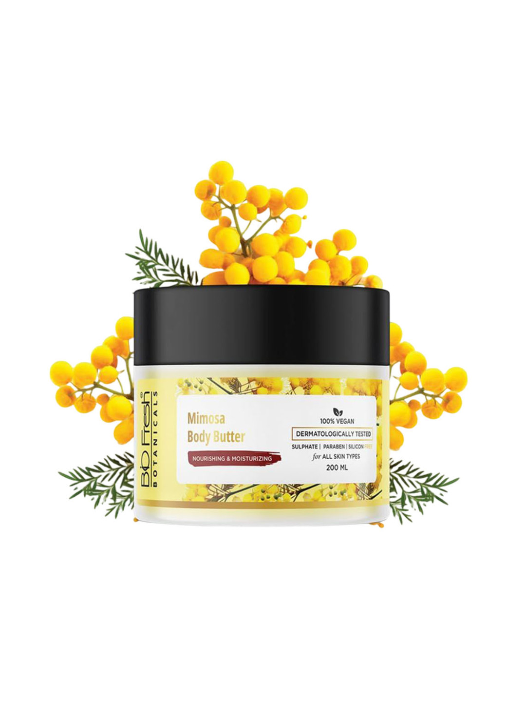 BIOFRESH 100% Vegan Mimosa Body Butter - 200 ml
